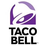 Taco Bell purple logo Name Badge Sample